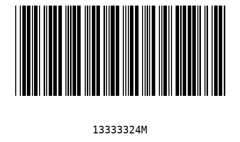 Bar code, type 39 13333324