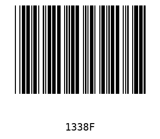 Bar code, type 39 1338