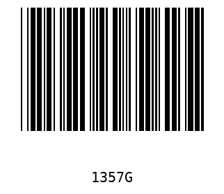 Bar code, type 39 1357