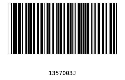 Bar code, type 39 1357003