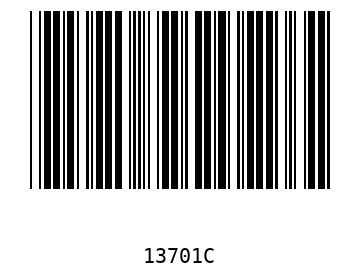Bar code, type 39 13701