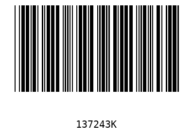 Bar code, type 39 137243