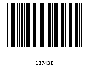 Bar code, type 39 13743