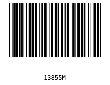 Bar code, type 39 13855
