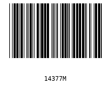 Bar code, type 39 14377