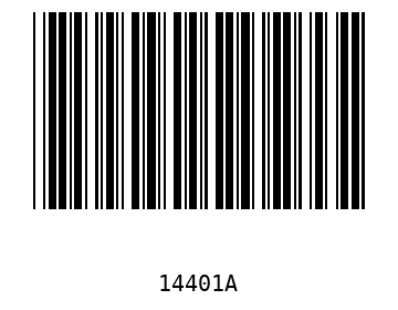 Bar code, type 39 14401