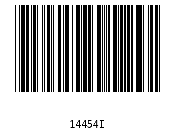 Bar code, type 39 14454