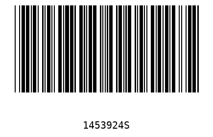 Bar code, type 39 1453924