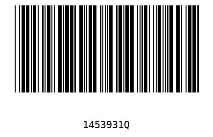 Bar code, type 39 1453931