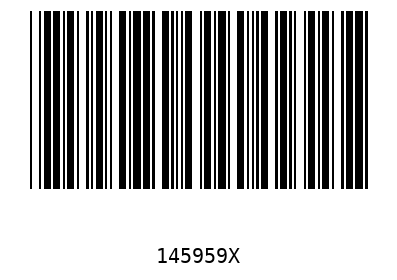 Bar code, type 39 145959