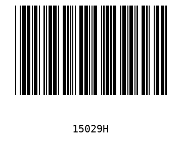 Bar code, type 39 15029