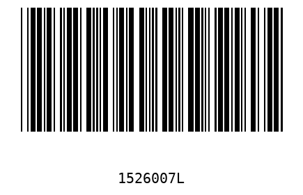 Bar code, type 39 1526007