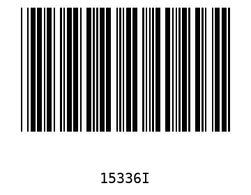 Bar code, type 39 15336