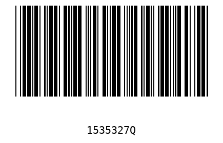 Bar code, type 39 1535327