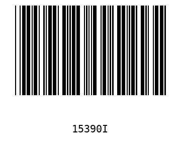 Bar code, type 39 15390