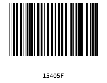 Bar code, type 39 15405