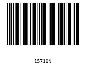 Bar code, type 39 15719