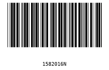 Bar code, type 39 1582016