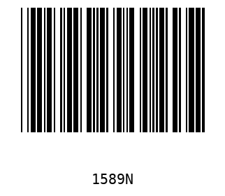 Bar code, type 39 1589