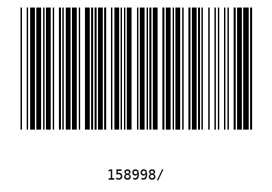 Bar code, type 39 158998