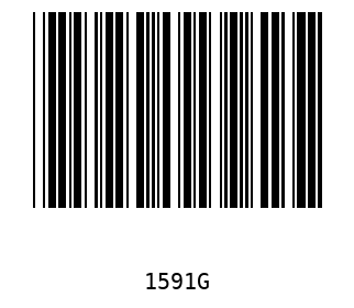 Bar code, type 39 1591