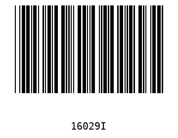 Bar code, type 39 16029