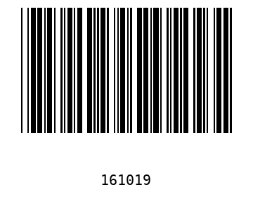 Bar code, type 39 16101
