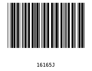 Bar code, type 39 16165