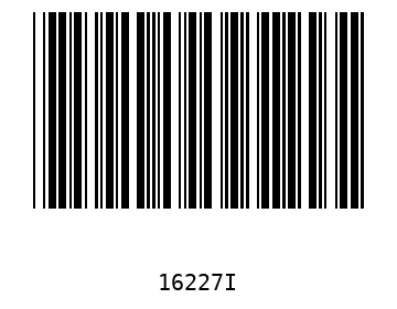 Bar code, type 39 16227