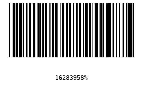 Bar code, type 39 16283958