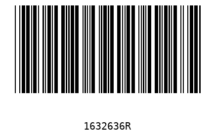 Bar code, type 39 1632636