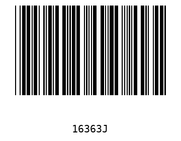 Bar code, type 39 16363