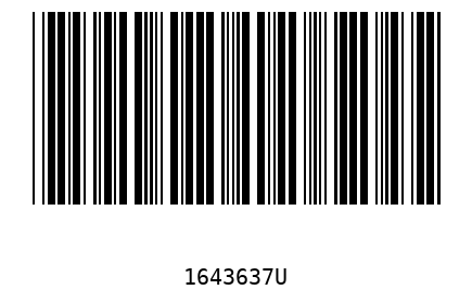Bar code, type 39 1643637