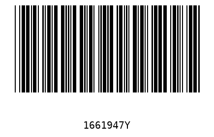 Bar code, type 39 1661947