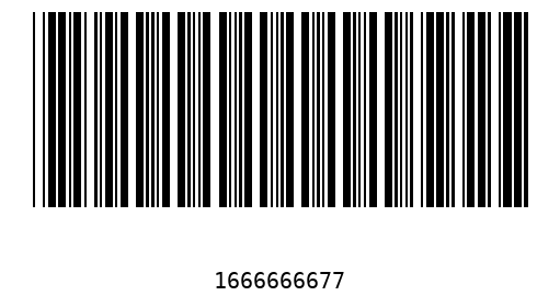 Bar code, type 39 166666667