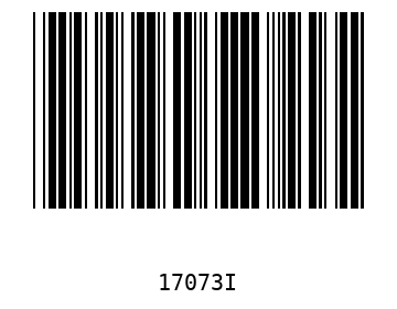 Bar code, type 39 17073