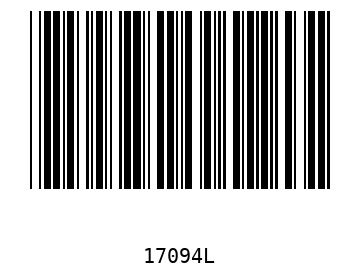 Bar code, type 39 17094