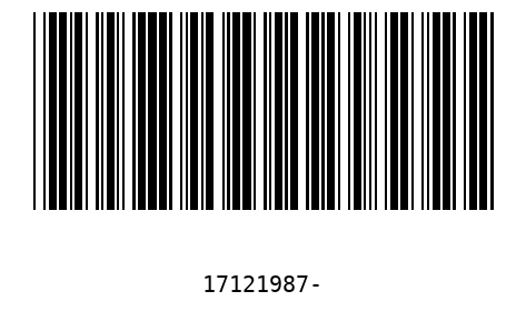 Bar code, type 39 17121987