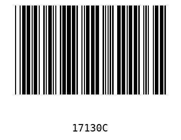 Bar code, type 39 17130