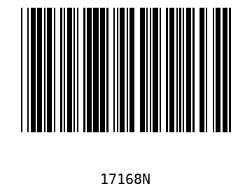 Bar code, type 39 17168