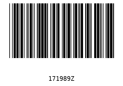 Bar code, type 39 171989