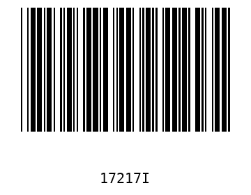 Bar code, type 39 17217