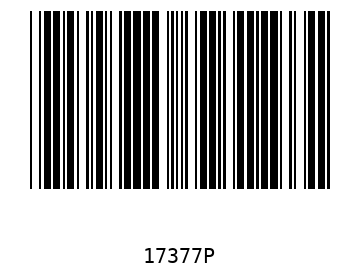 Bar code, type 39 17377