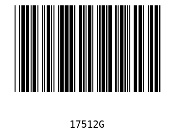 Bar code, type 39 17512