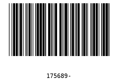 Bar code, type 39 175689