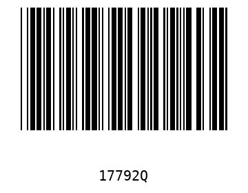 Bar code, type 39 17792