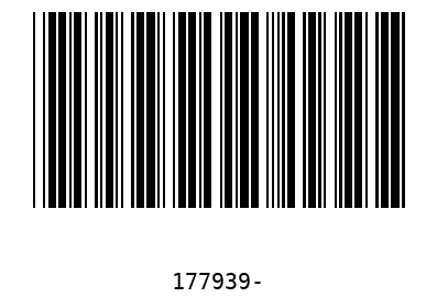Bar code, type 39 177939