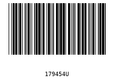 Bar code, type 39 179454