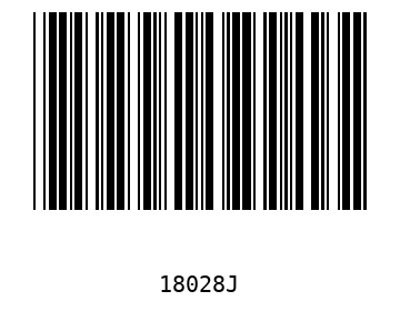 Bar code, type 39 18028