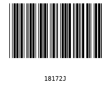 Bar code, type 39 18172